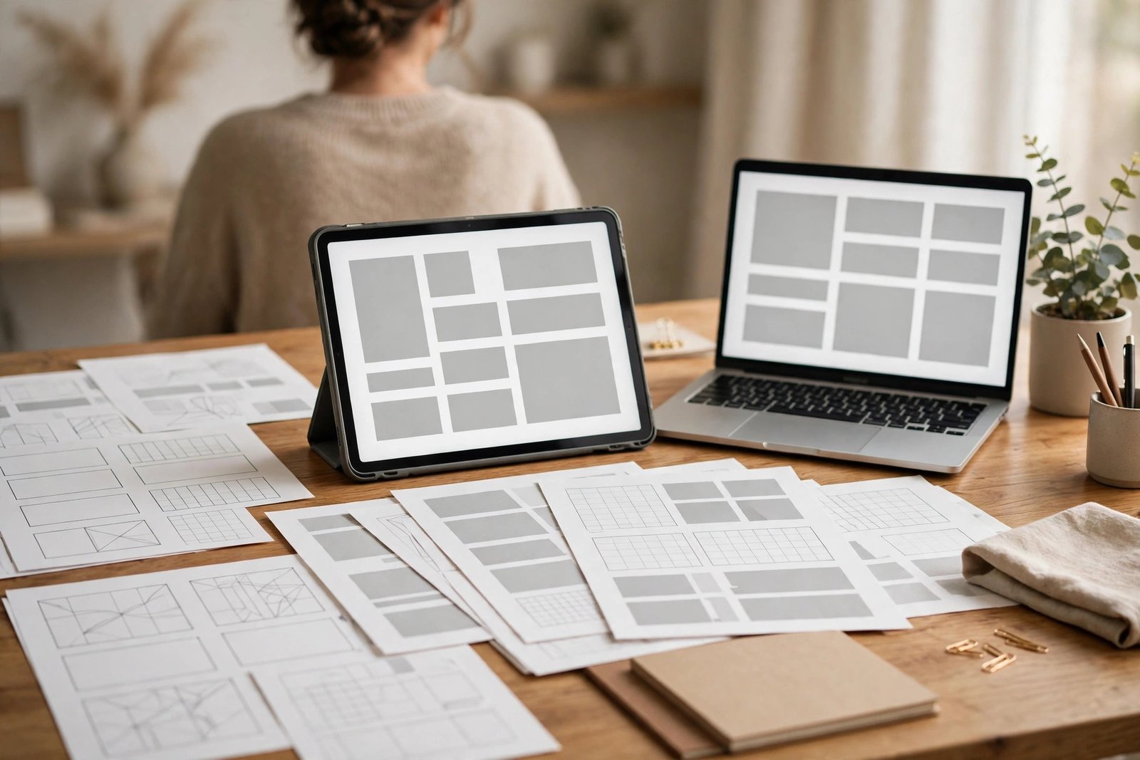 A collection of clean, ready to use templates displayed for online sale